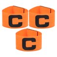 thumbnail image 3 of KAKOWELY 3 brazaletes reutilizables de capitán de fútbol, brazalete deportivo portátil., 3 of 5