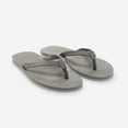 thumbnail image 3 of Hari Mari Women's Fields Memory Foam Flip Flops (Light Gray/Blush, 7), 3 of 5