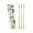 White, variant on Red by Kiss Barber Pencil with Built-in Sharpener Edge Hairline Razor Trace Pencils Beard Guide Beard and Hairline Outliner Pencils, Beard Shaping Pencils for Men (White-5pcs)