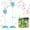 Blue, variant on Automatic Bubble Blower Machine with LED Lights,Rechargeable Battery Operated Bubble Maker Toy for Kids Adults,Outdoor Indoor Party Lawn Park Play,46.45 Inch Tall Bubble Tower Blaster