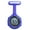 Blue, variant on 3PCS Digital Display Dial Clip-On Fob Nurse Brooch Pin Hang Pocket Electric Watch,Blue