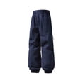 thumbnail image 4 of HOOMEUMY Men's Casual Cargo Straight Leg Mid Tapered Jogger Pants with Zipper Pockets for Modern Wardrobe, 4 of 8