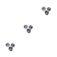 thumbnail image 1 of serony Patins à Roulettes Boucle de Remplacement Patins en Ligne Vis Boulons d'Écrou de Haute Dureté Fileté Rotation Patins à Roulettes Accessoires 3Set, 1 of 6