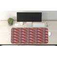 thumbnail image 2 of Moroccan Computer Mouse Pad, Oriental Wavy Curvy Pattern with Spring Nature Inspired Retro Style Art Motifs, Rectangle Non-Slip Rubber Mousepad X-Large, 35" x 15", Multicolor, by Ambesonne, 2 of 2