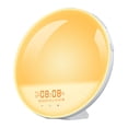 thumbnail image 1 of Simular el amanecer y el atardecer para ayudar a dormir Ambiente colorido Luz LED de noche pequeña Luz de despertador natural Reloj despertador, 1 of 7