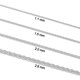 thumbnail image 2 of Kooljewelry Collar De Cadena De Trigo Redonda De Plata De Ley (1,5 Mm, 16 Pulgadas), 2 of 5