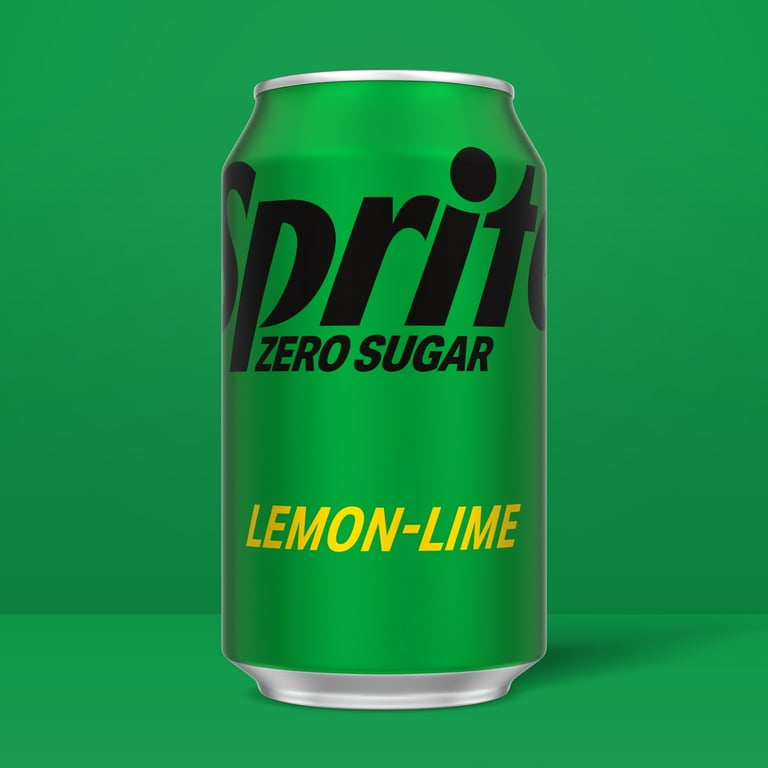 Sprite Zero Sugar Lemon Lime Soda Pop, Clear, 12 fl oz, 12 Sprite Zero Sugar Lemon Lime Soda Pop, Clear, 12 fl oz, 12