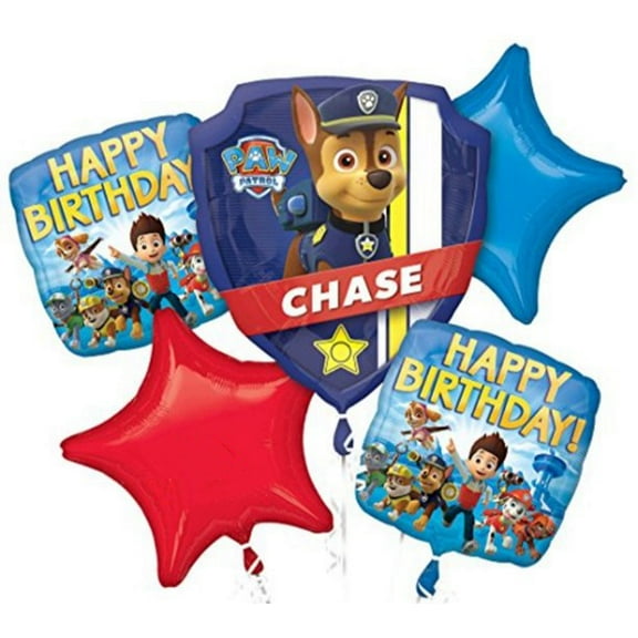 Anagram International Paw Patrol Birthday Bouquet, Multicolor