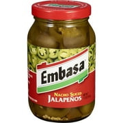 EMBASA Nacho Sliced Jalapenos 11 oz Glass Jar