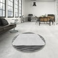 thumbnail image 4 of Ahgly Company Machine Washable Indoor Rectangle Transitional Platinum Gray Area Rugs, 8' x 10', 4 of 7
