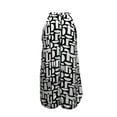 thumbnail image 4 of Ropa Playa Ocean Pacific para Mujer Vestido Largo Sin Mangas con Boton en Cuello, Estampado Negro Talla EG, 4 of 4