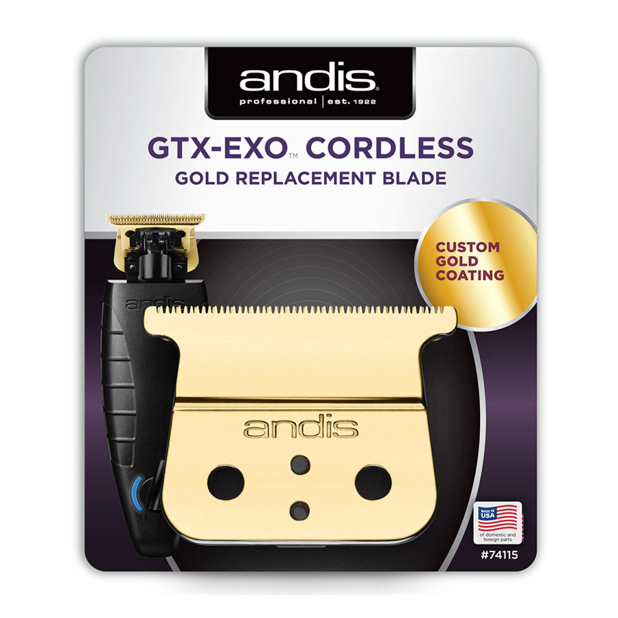Andis 74115 GTX-EXO Cordless Trimmer Gold Replacement Blade