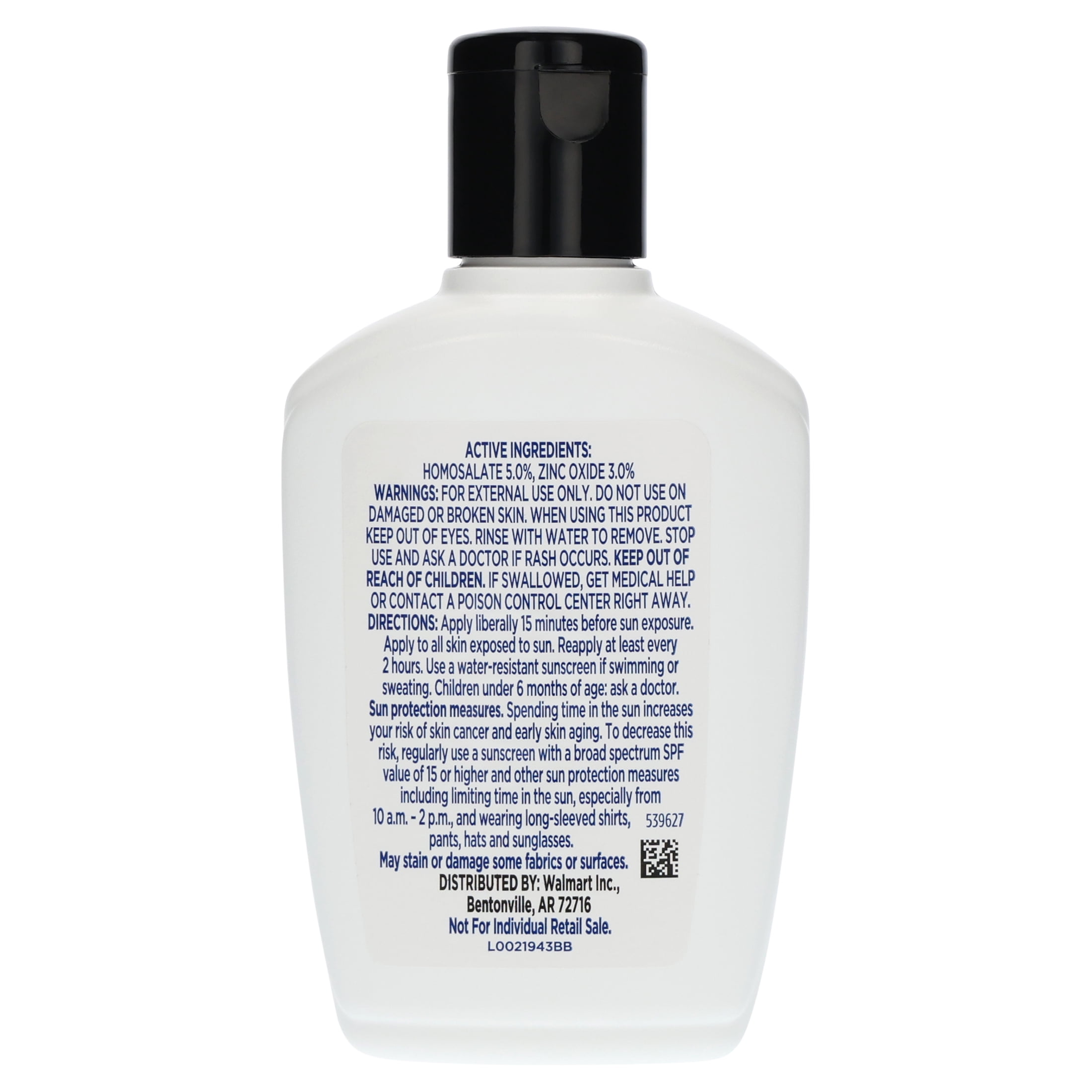 Equate All-Day Moisturizing Lotion for Sensitive Skin with Broad Spectrum SPF 15 Sunscreen, 6 fl oz