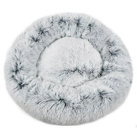 UPC: 0852926008666 | Mr. Peanut s 28 OrthoPlush Pet Bed – Snowflake White Two Tone