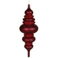 thumbnail image 3 of Vickerman 23 in. Matte and Glitter Finial Ornament, 3 of 7