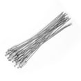 thumbnail image 3 of Anillo De Llave De Cable De 20 Piezas, Anillo De Llave De Alambre De Acero Inoxidable Fácil De Acero Para Colgar Etiquetas De Identificación O Etiquetas De Equipaje, 3 of 7