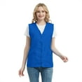 thumbnail image 2 of TOPTIE 5 Pack Volunteer Vest Waiter Bartender Work Uniform, Supermarket Clerk Workwear-Blue-S, 2 of 7
