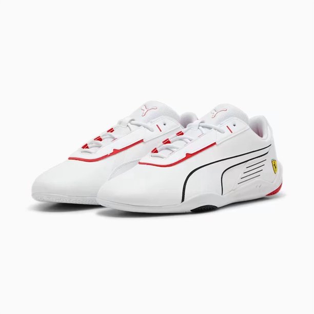PU & MA Ferrari R-Cat Machina Men's Sneakers US Shoe Size 10.5 White 308076_02 NWB