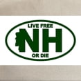 thumbnail image 2 of CafePress - New Hampshire Live Free Or Die - Adjustable 100% Brushed Unisex Casual Cotton Baseball Cap, Beige, 1, 2 of 2