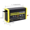 thumbnail image 2 of Car Battery Charger, 12V 6A Intelligent Repair Charger for Motorcycles, Cars, SUVs, Dry Batteries, Water Batteries, Lead Acid Batteries US Plug, 2 of 5