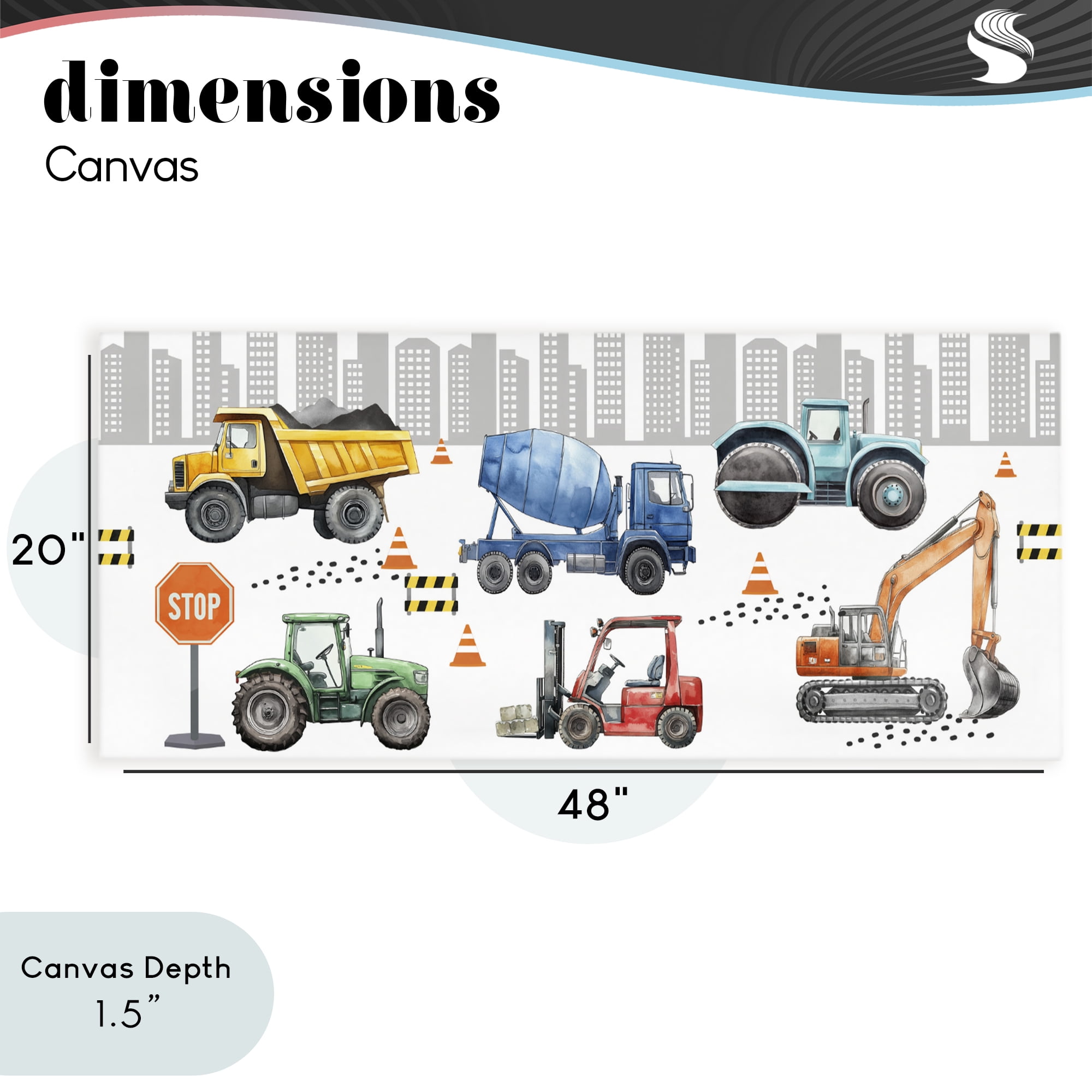 Stupell Industries City Keeps On Moving Canvas Wall Art, design by Christine Simpson Art