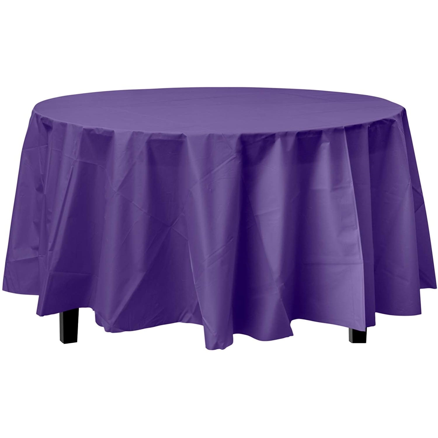Purple 2/Ply Paper-Poly Banquet Tablecloth 