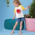 thumbnail image 4 of RXIRUCGD 2025 Vêtements d'Été pour Enfants Tout-Petits Garçons Filles Mode Mignon Col Rond Imprimé Manches Courtes Haut, 4 of 6