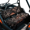 thumbnail image 2 of ZIATUBLES 2-Pack UTV Front Seat Covers, Compatible with Kawasaki Mule 3000 3010, Fade Wear Resistant Washable Polyester Protective Cover for Farm Ranch Outdoor Use, Butterfly Mushroom Print, 2 of 8