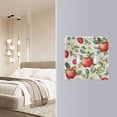 thumbnail image 4 of Yayeee Toggle Light Switch Wall Plate 2-Gang 4.56"x4.48" Decorative Outlet Cover, Beige Apple Pattern, 4 of 7