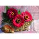 thumbnail image 1 of Pintura de diamante (DB3159) 5D flor cuadrada diy bordado sala de estar (YF009) 30x40cm FLhrweasw Nuevo, 1 of 1
