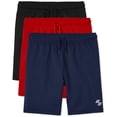 thumbnail image 1 of Pantalones cortos de baloncesto The Children's Place para niños, paquete de 5, 1 of 5