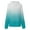 Light Blue, variant on VANLOFE Long Sleeve Fashion Gradient Color Women's Sweater for Winter All-match Winter Hoodie for Women Daily Hoodie Young Sweater S Light Blue