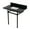 Black Granite / Matte Black, variant on Kingston Brass KVPK36KBSQ0 Templeton 36" Black Granite Console Sink with Brass Legs (8-Inch, 3-Hole), Black Granite/Matte Black
