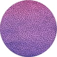 thumbnail image 1 of Ahgly Company Tapis Rond Lavable en Machine Intérieur Transitionnel Heliotrope Violet, 6 Pieds Rond, 1 of 7