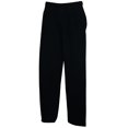thumbnail image 1 of Fruit Of The Loom - Pantalones de chándal Modelo  Open Hem con bajo abierto hombre caballero (Negro), 1 of 1