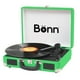 thumbnail image 3 of Tocadiscos Bluetooth Tipo Maletín Portátil Bonn verde, 3 of 4