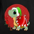 thumbnail image 3 of CafePress - Noel Turtle Long Sleeve T Shirt - Women's Long Sleeve Graphic Tee Casual Fit, 3 of 4