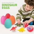 thumbnail image 3 of Juguetes de huevos de dinosaurio ZOHANINDL con 12 figuras únicas de dinosaurios, 3 of 7