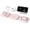 Pale-pink, variant on 3 in 1 Wireless Charger for iPhone - Foldable Charging Station Travel Charging Dock Compatible with iPhone 17 16 15 14 13 12 Pro Max Plus Watch & Airpods