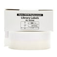 thumbnail image 2 of HOUSELABELS Compatible DYMO 30346 Library Labels (1/2" x 1-7/8"), strong permanent adhesive, compatible with DYMO LW 450, 4XL, Rollo & Zebra Desktop Printers, 2 Rolls /1200 Labels, 2 of 8