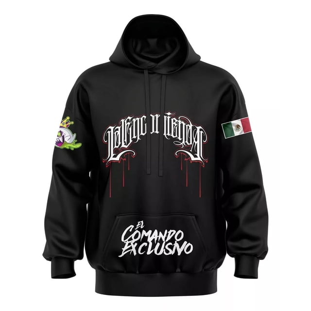 Sudadera Hoodie Comando Exclusivo La Encomienda Makabelico