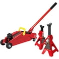 thumbnail image 5 of BIG RED Hydraulic Trolley/Floor Jack Combo with 2 Jack Stands 2 Ton ,Red, W8201, 5 of 5