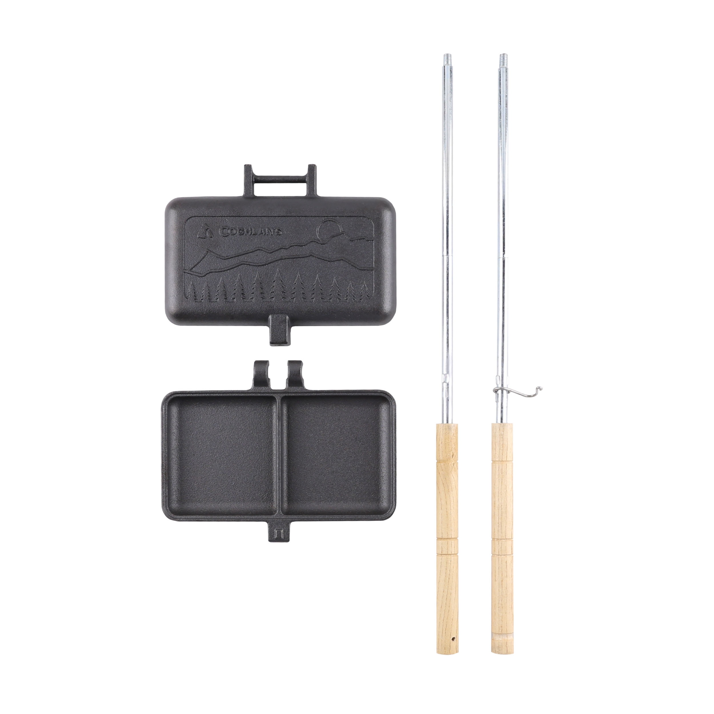 (3 pack) Coghlan's Double Cast Iron Camp Cooker