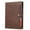 Coffee, variant on ELEHOLD for iPad mini 5/mini 4 Multi-Functional Flip Leather Wallet Case with Card Slots Kickstand Pencil Holder Shockproof Business Men Women Case Cover,Rosegold