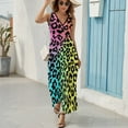 thumbnail image 6 of Animal Print Patterns Sleeveless Dress Female Clothing Dress Women Summer 2025 Dress, 6 of 7
