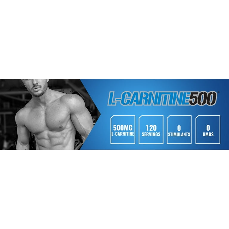 Evlution Nutrition, L-Carnitine Capsules, 500mg, Fat Burner, 120 Servings