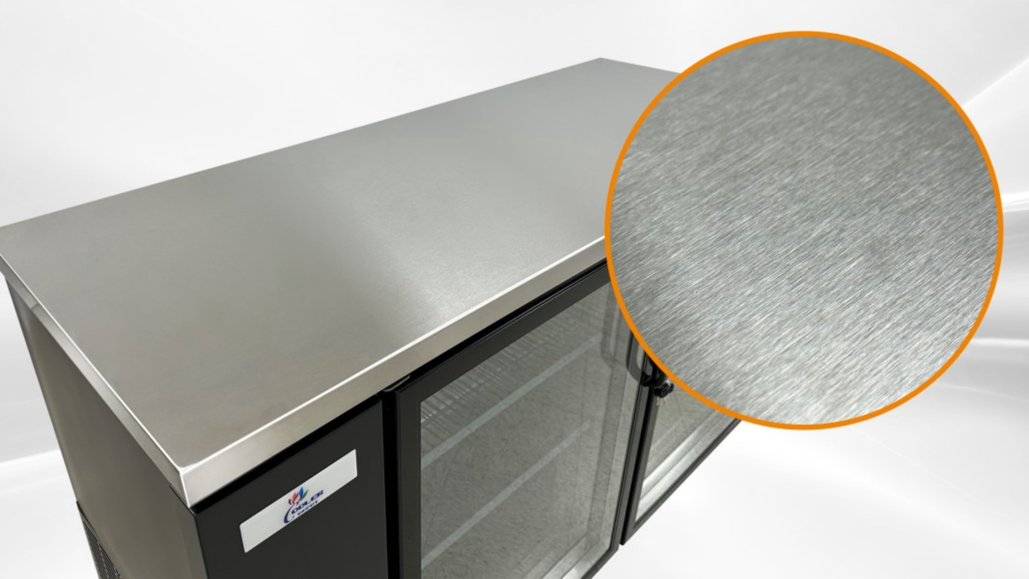 NSF 60" Commercial Back Bar Cooler, 15.8 cu ft, Keg Compatible，Beer Fridge, Under Counter Refrigerator
