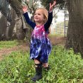 thumbnail image 2 of FRSASU Kids Dress Clearance,Baby Girls' Dresses Toddler Infant Colorful Bandhnu Tie-Dye Clothes Outfits, 2 of 9
