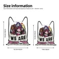 thumbnail image 2 of Pofeuu Monster High pour Sac à Cordon 210D Résistant à l'Eau Design Compact Pliable Gym Yoga Voyage Essentiels Léger Sac à Main-Petit, 2 of 6