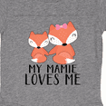 thumbnail image 3 of Inktastic My Mamie Loves Me Boys or Girls Baby Bodysuit, 3 of 4